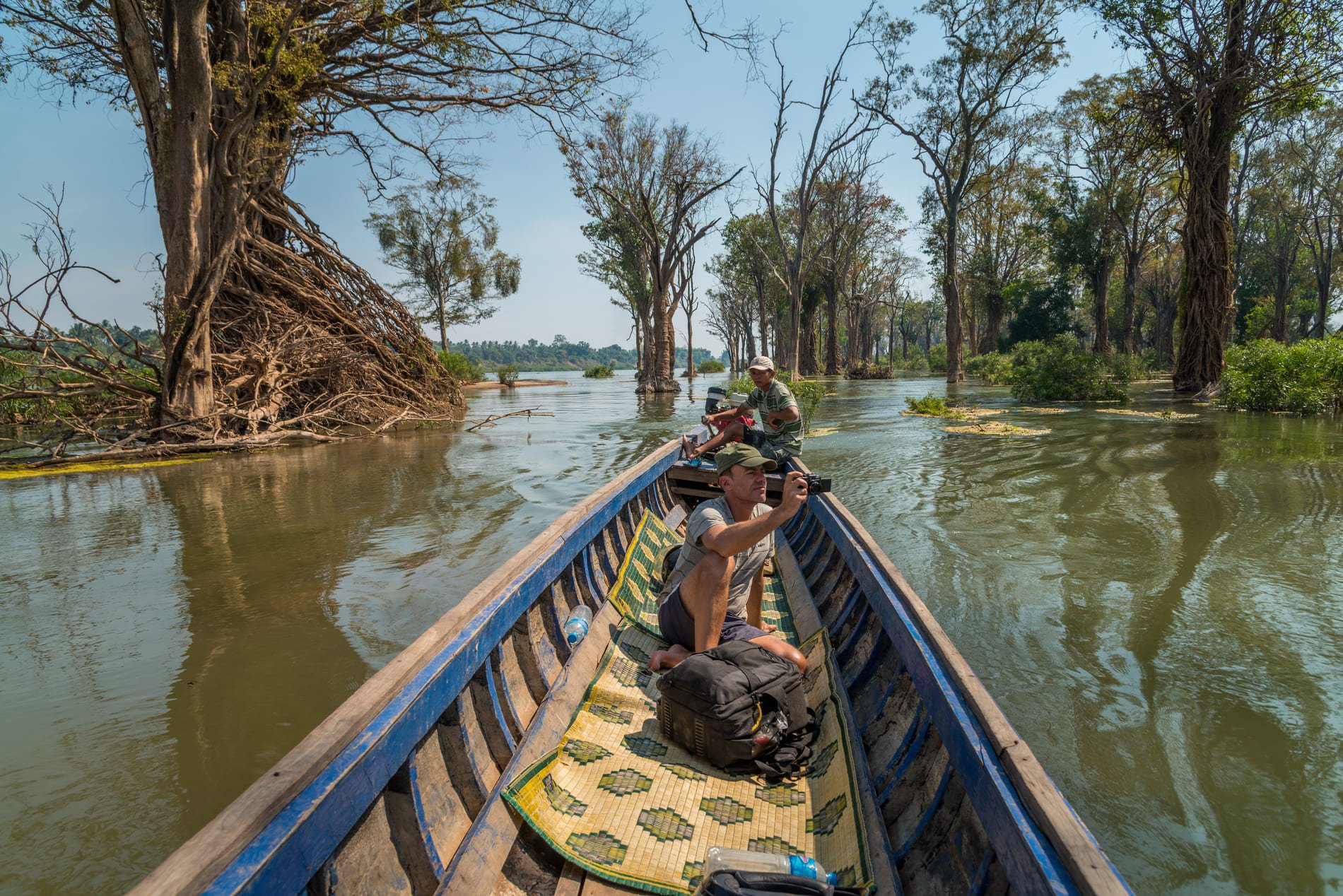 Escursione in barca delta di Mekong Siem Reap Cambogia