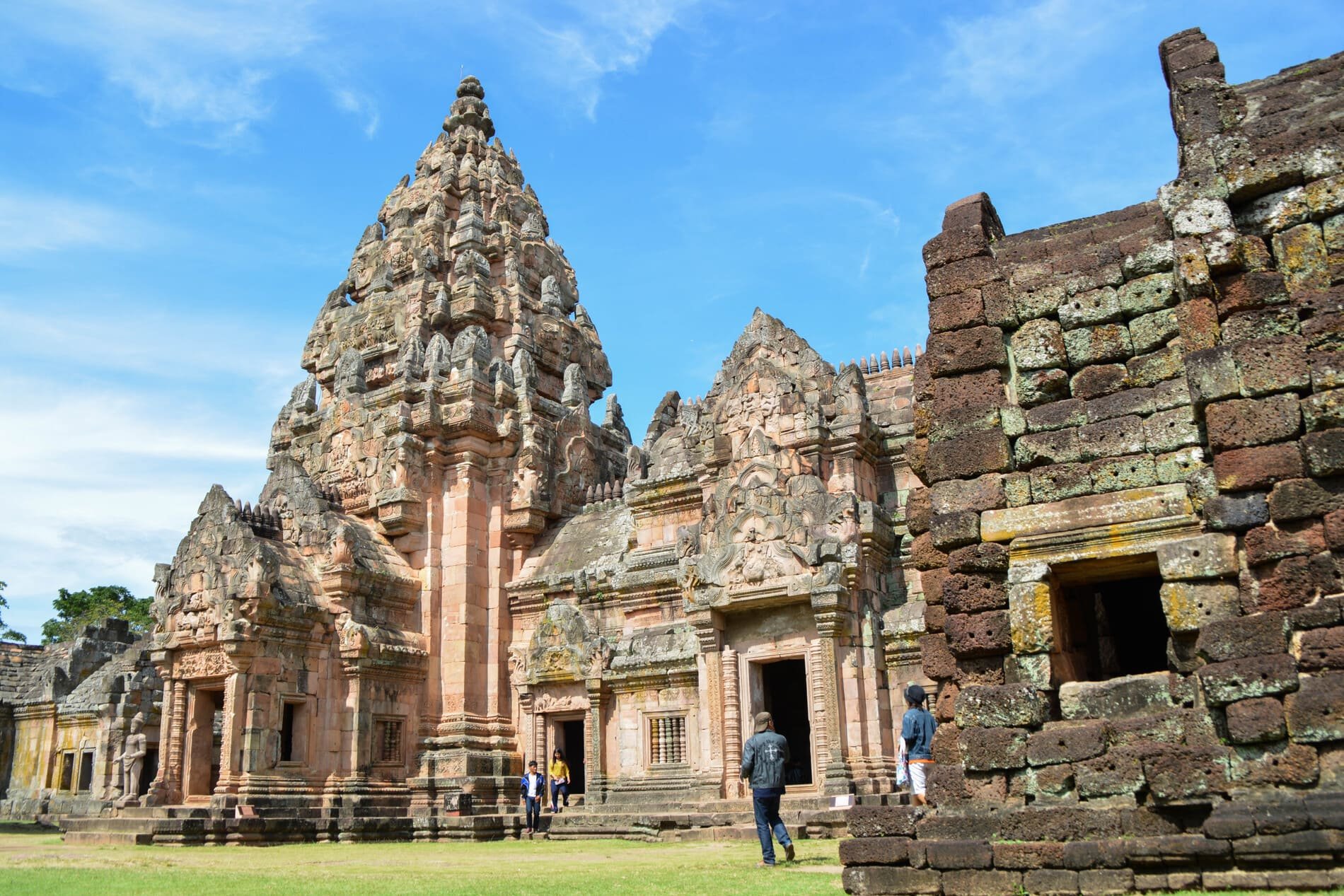 Parc historique de Phanom Rung en Thailande
