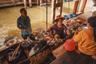 The Vendor on boat in floating market Damnoen Saduak
