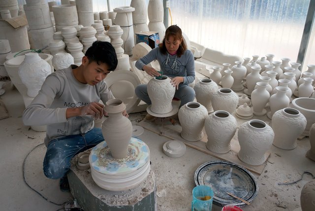 Villaggio della ceramica di Bat Trang-Vietnam