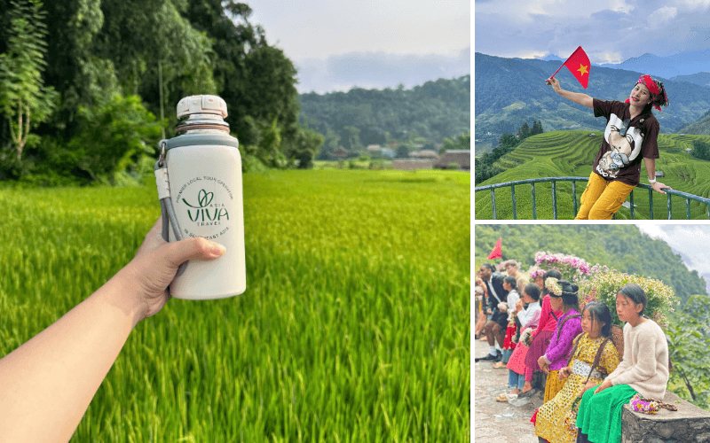 Rizières dorées de Hoang Su Phi et Xa Phin à Ha Giang en septembre