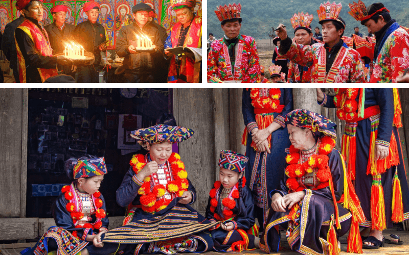 Cérémonie Cap Sac Dao Hà Giang : rite initiatique unique