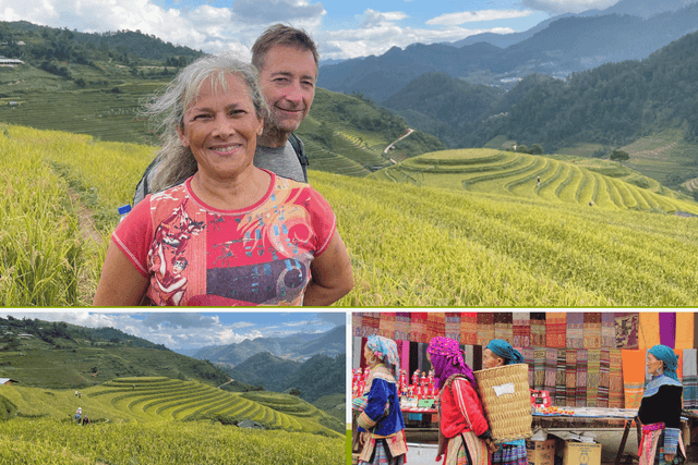 Momenti di viaggio dei nostri clienti a Mù Cang Chai