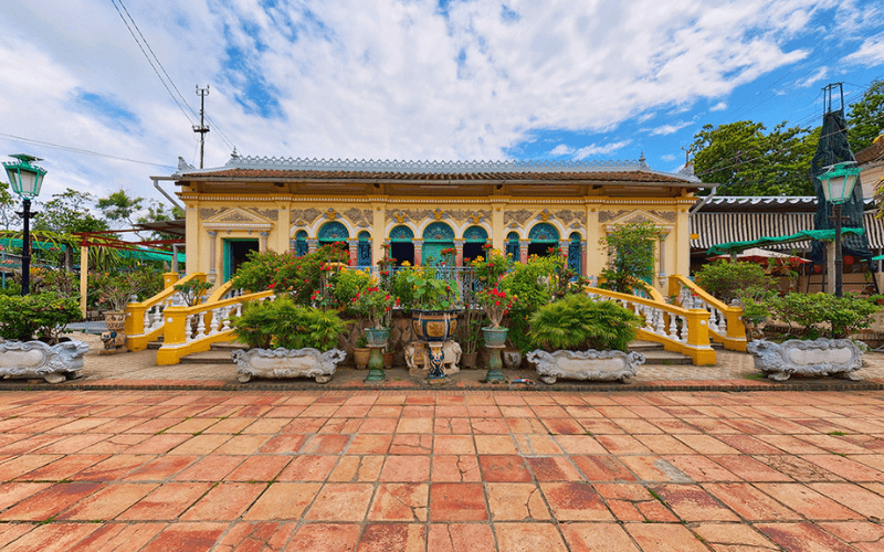 Eleganza storica della casa antica Bình Thủy